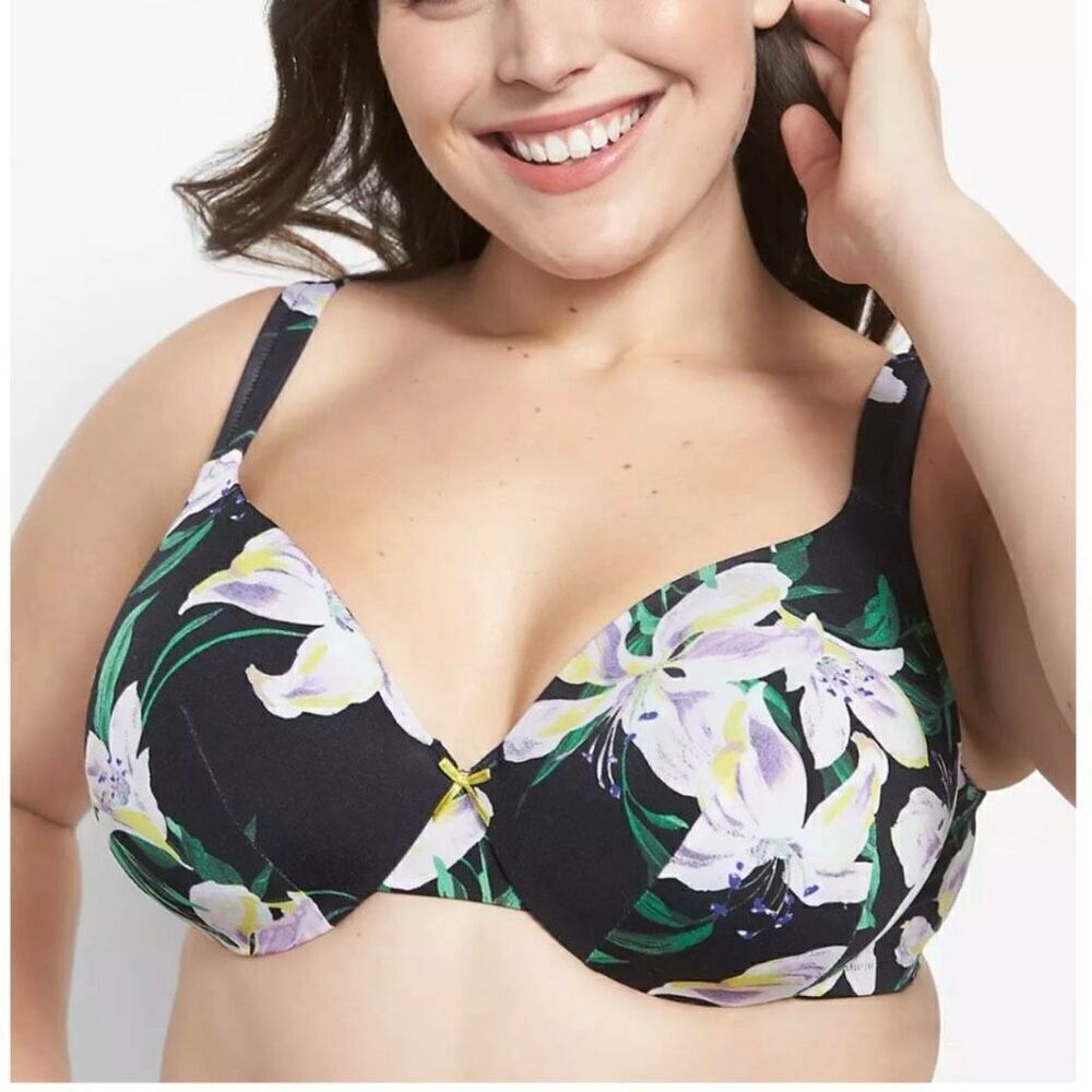 Cacique‎ lightly lined full coverage bra 46DD